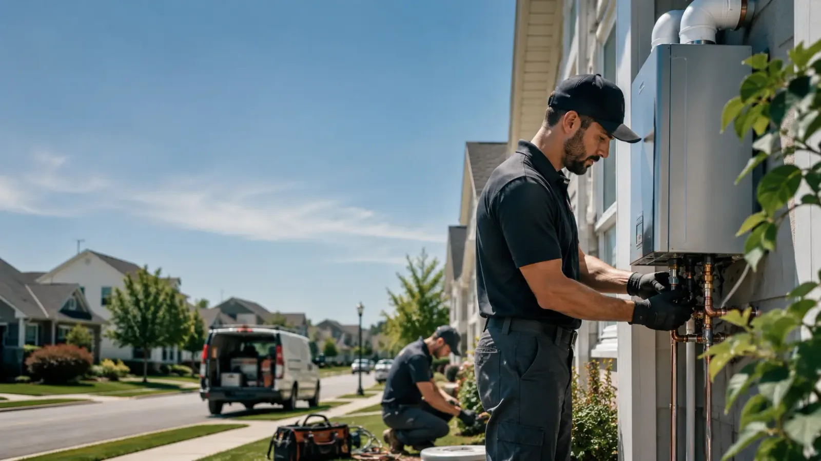 Tankless Water Heater Installation in Corapeake, NC